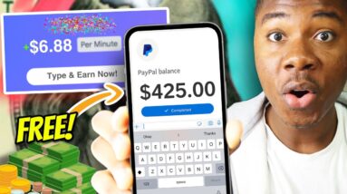 Get Paid $6.88 Per Minute Just To Type Words! (Earn $426 FAST) | Make Money Online 2022