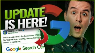 Google September 2022 Core Algorithm Update (What to do!)