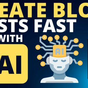 How to Create Blog Posts Super Fast Using AI Software