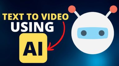 How To Create YouTube Videos From Text Using AI Text to Video