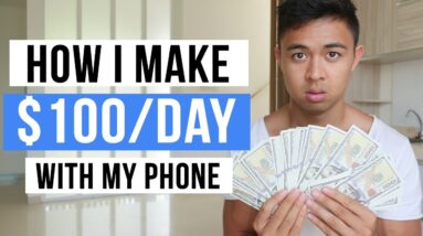 How To Make Money Online With Your Phone in 2022 (For Beginners)