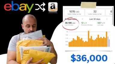 I Made $36,000 in 30 Days Flipping From Ebay to Amazon