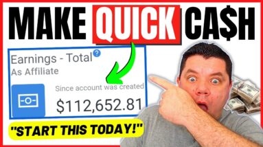 Make QUICK Cash With This Affiliate Marketing For Beginners TRICK To Earn $500+ Daily