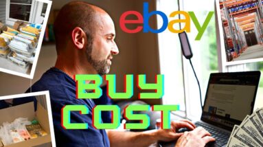 What I Spend Per Item From Ebay to Amazon