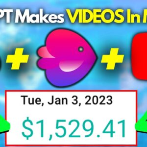 Using ChatGPT Make YouTube Videos In Minutes ($20,000 FACELESS METHOD) Make Money with ChatGPT