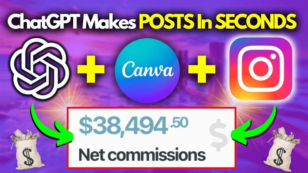 Make Money With ChatGPT & Canva Creating INSTAGRAM POSTS In Seconds ...