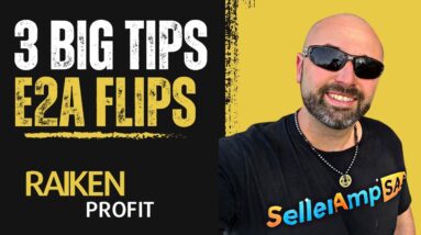 3 Tips To Start Flipping Items From Ebay to Amazon FBA