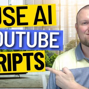 How To Write A Script For YouTube With An Artificially Intelligent Software (Do THIS!)