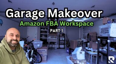 Turning My Ugly Garage into my DREAM Amazon FBA Workspace (Part 1)