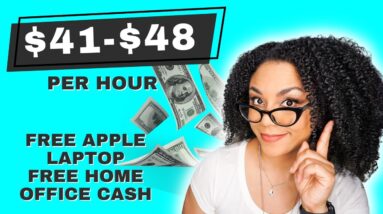 Brand NEW Remote Jobs That Pay Well! Free Laptop And $1K Free Cash!