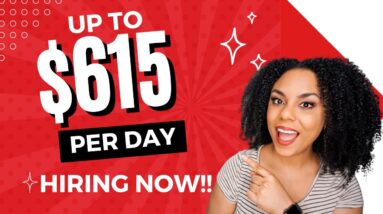 Earn Up To $615 Per Day Working From Home In 2023! Remote Jobs Available Now!