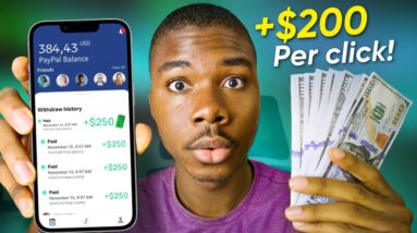 EARN $200 PAYPAL FOR EVERY CLICK! 📲💰 *With Proof* (Make Money Online 2023)