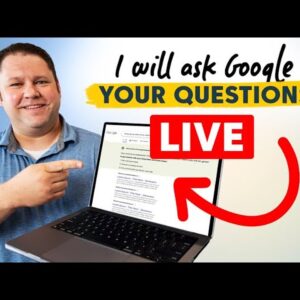 LIVE: Demo of Google's SGE and Answering Your Questions