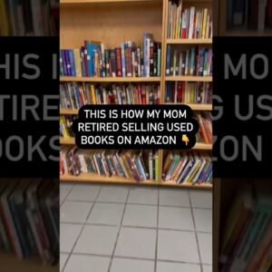 Want to know how my mom retired selling used books on Amazon? Here’s how… 🚀👇👇