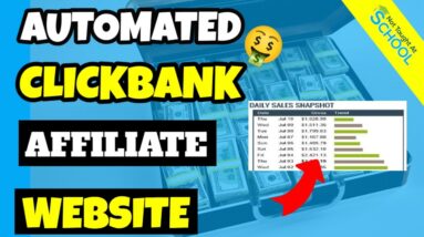 Automated Clickbank Affiliate Websites Using AI