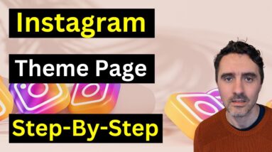 Making Money With Instagram Theme Pages