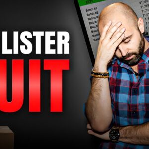 My Lister QUIT! Is My Amazon Business DOOMED?