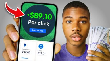 CLICK AND EARN $89.10 PER CLICK! *No Limit* (Make Money Online 2023)