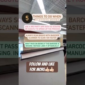 5 things to do when scanning books 📚 #amazon #amazonseller #business