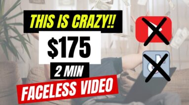 Earn $175 For a 2 Min Faceless Video