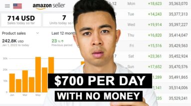 How To Make Money With Amazon FBA With No Money In 2023 (For Beginners)