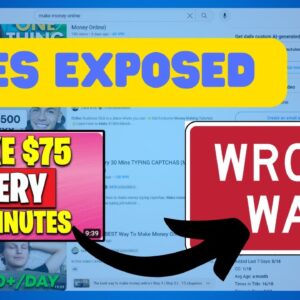 Make Money Online (Lies Exposed) Truth Revealed!