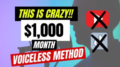 VOICELESS Method Makes $1K/Month [PROOF]