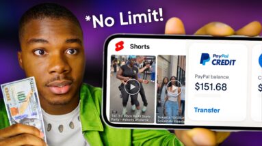 Earn $84.60 Watching Youtube Shorts! *No Limit* (Make Money Online Watching Videos)