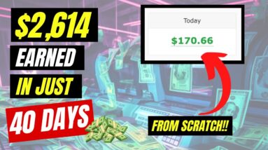 $2,614 Earned In 40 Days From Scratch