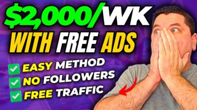 This Affiliate Marketing For Beginners Strategy Can Make YOU $2,000+ Weekly Posting FREE Ads!