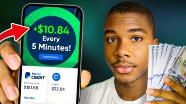 Get Paid $10.84 EVERY 5 MINS! *Free* (Make Money Online 2023)