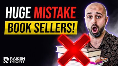 The #1 Mistake BEGINNER Book Sellers Make When Selling on Amazon FBA