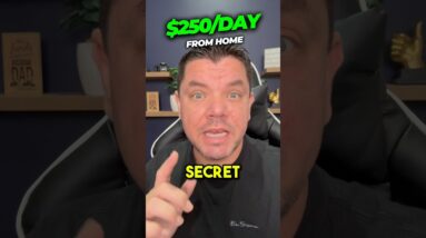 $250 A Day Work From Home SECRET (Make Money Online 2024)