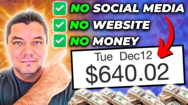 The Easiest $640 I Ever Made in Affiliate Marketing – No Social Media, No Investment, No Website!