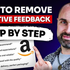 How to Remove Negative Feedback on Amazon (Step by Step in 2024)