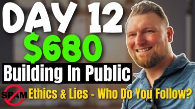 I Made $680 in ONE DAY with Affiliate Marketing - Building in Public Day 12