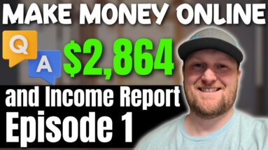 Q&A Make Money Online Income Report Friday - Episode 1