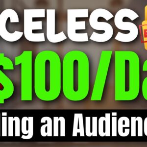 Make $100/Day Building An Audience with Faceless YouTube