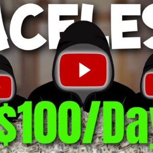 Faceless YouTube Channel: Unlock $100/Day (Proof)