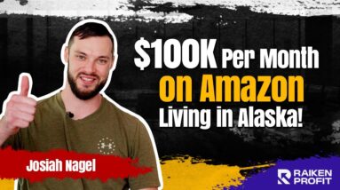 How Josiah Is Selling 100K Per Month From Ebay to Amazon While Living in Alaska