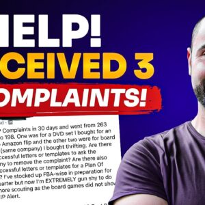 Help! I Received 3 IP Complaints on Amazon! What Should I Do?