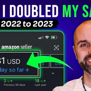 How I Doubled My Amazon Sales in One Year