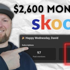 How I Make $2,600 Monthly With Skool