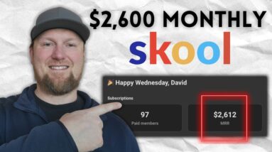 How I Make $2,600 Monthly With Skool