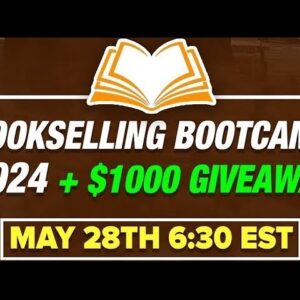 Book Selling Bootcamp 2024 🔴 📚 💰