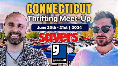 The Connecticut Thrifting Meetup Is Going Down! (Live Thrifting & Networking)