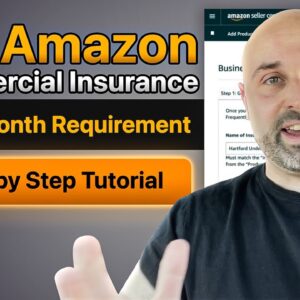 How to Get Commercial Liability Insurance on Amazon (Step-by-Step Guide for Beginners)