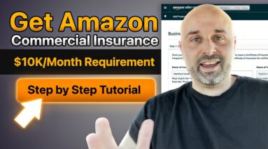 How to Get Commercial Liability Insurance on Amazon (Step-by-Step Guide for Beginners)