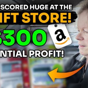 Momma Profit Scores JACKPOT At The Thrift Store! $300 Potential Profit on AMAZON!