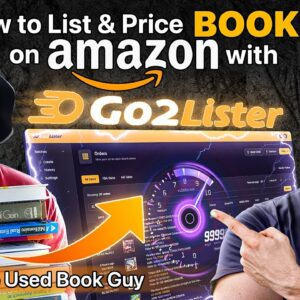 How to List & Price Books on Amazon with Go2lister (Step by Step Tutorial)